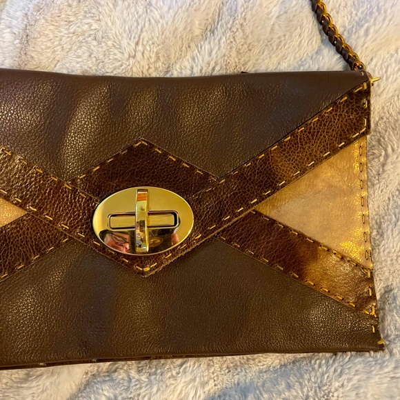 VTG CARLA MANCINI STUNNING LEATHER LUXURY BOUTIQUE BAG NWOT- - Picture 3 of 16